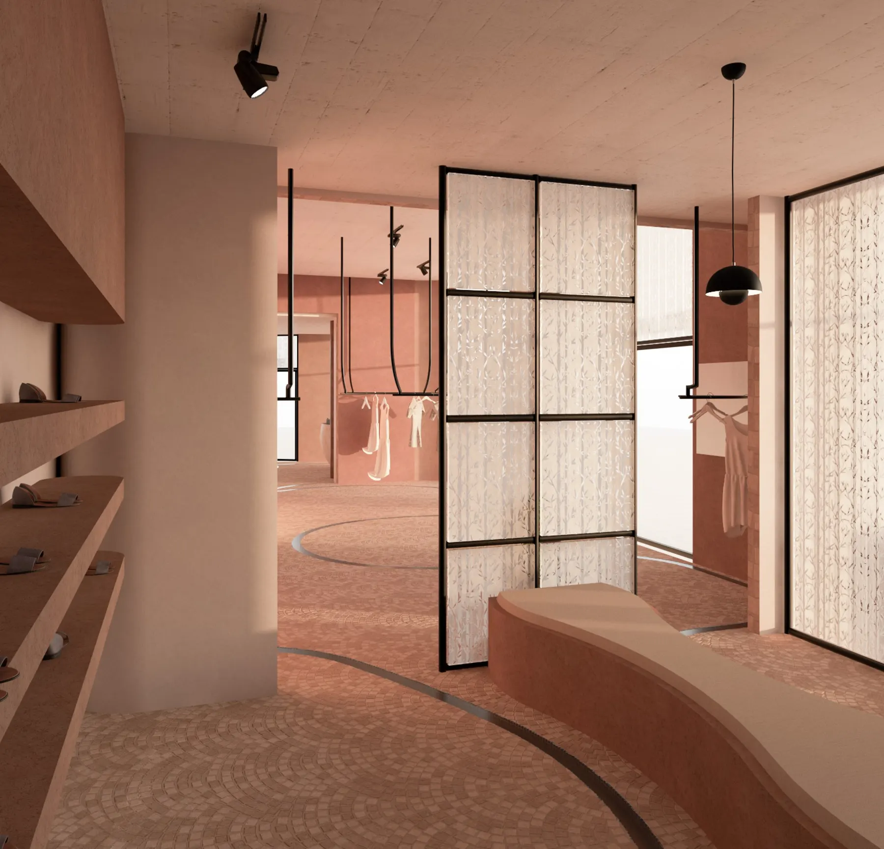Éclat Couture · Alzado de fachada: 32 metros. · IO's Architecture